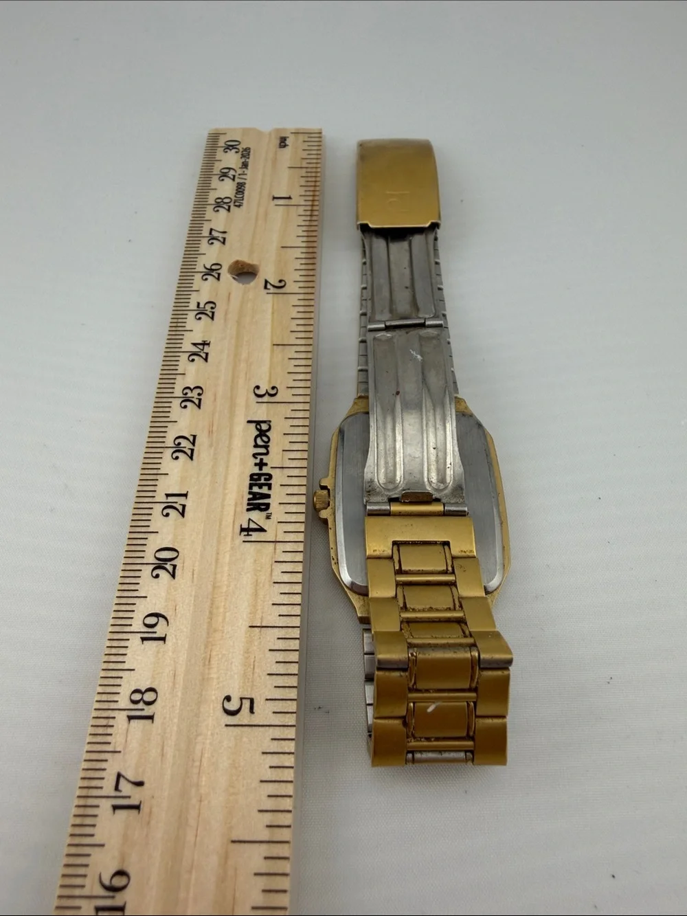 Pierre Cardin Gold-Tone Bracelet Watch with Black Dial